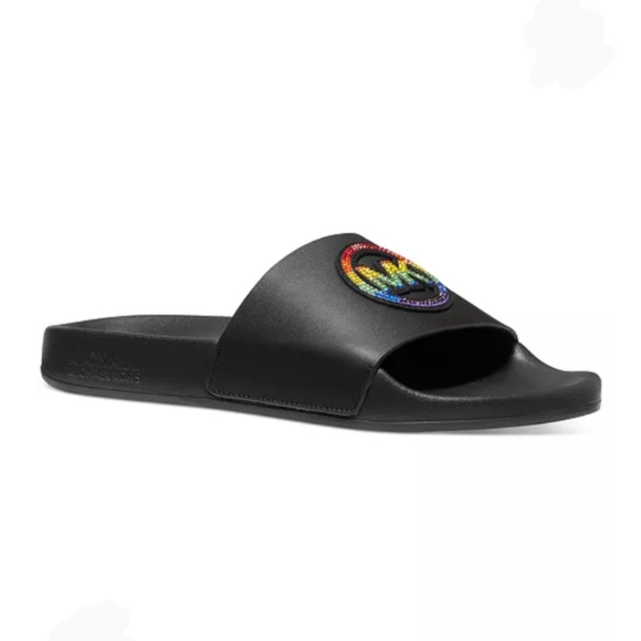 Michael Kors Gilmore Slides - Picture 1 of 13
